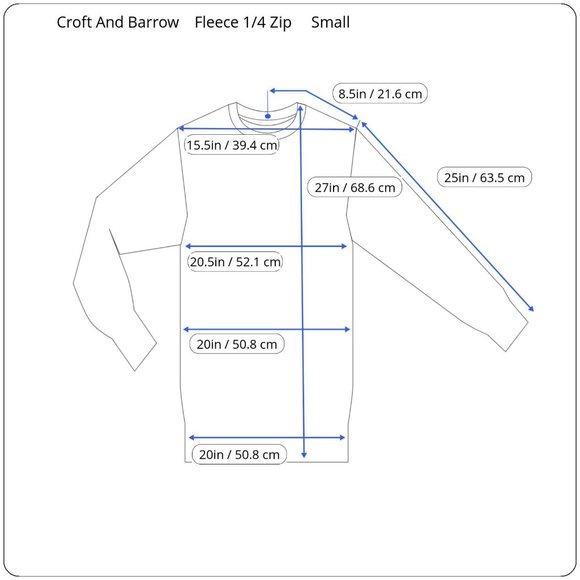 Croft & Barrow Small Green Extra Soft Artic Fleece 1/4 Zip Sweater With 2 Pocket - Picture 2 of 11